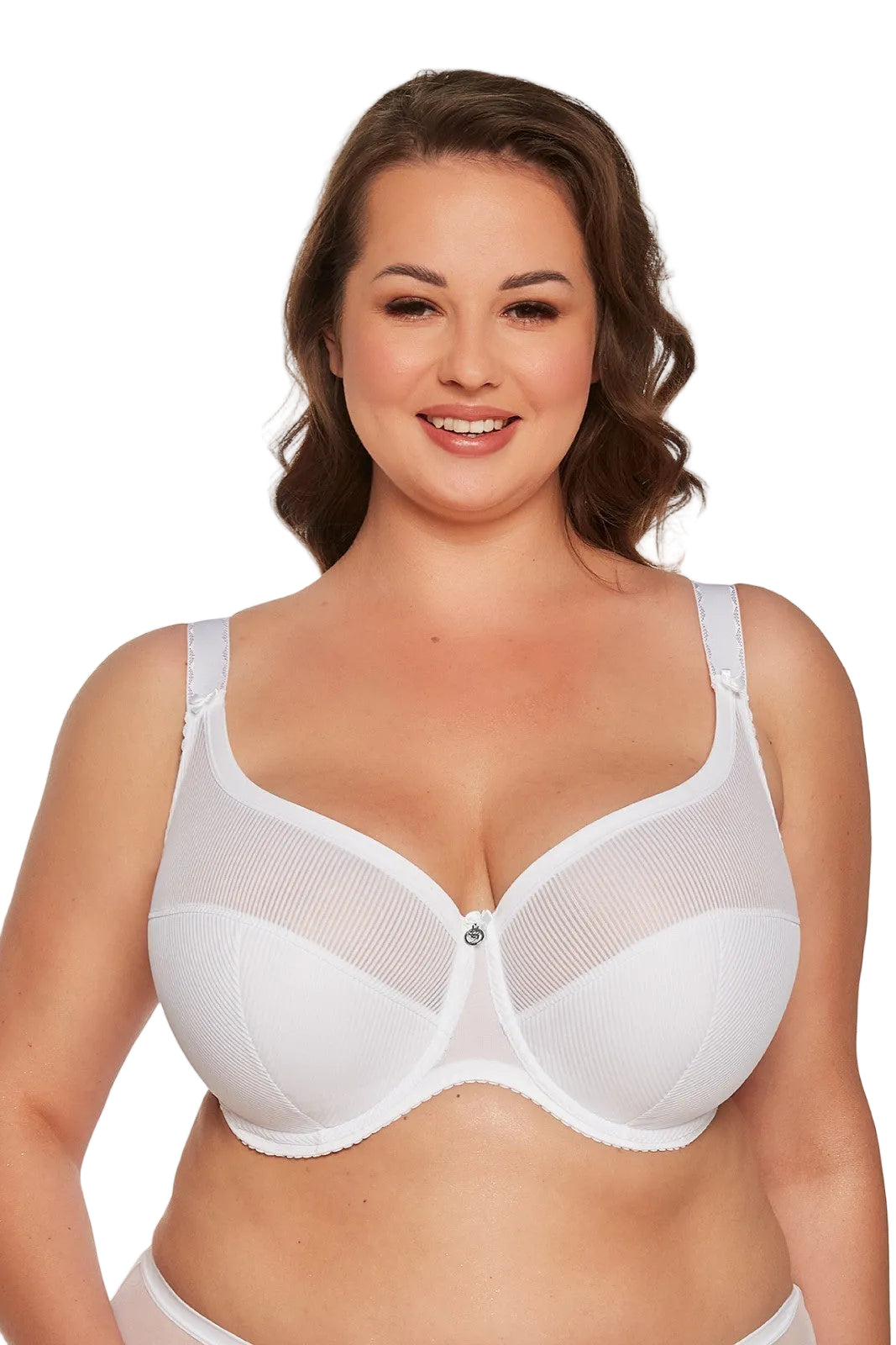 BIUSTONOSZ SEMI-SOFT SONIA MAXI BSM 1058 BIAŁY