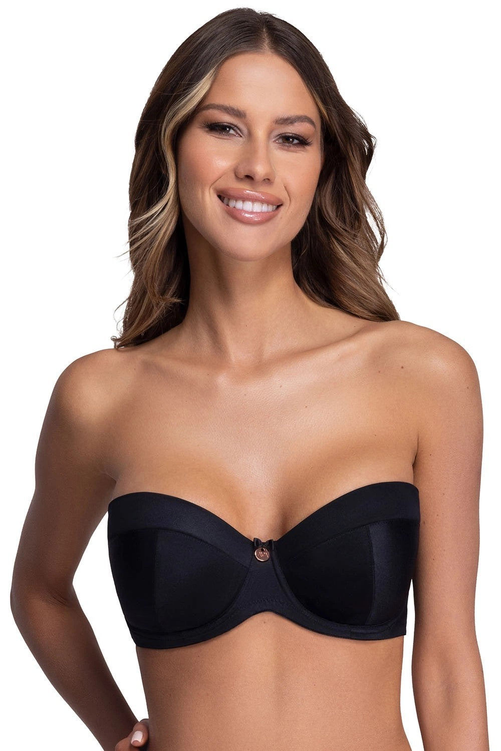 BIUSTONOSZ AV 1787 STRAPLESS CZARNY